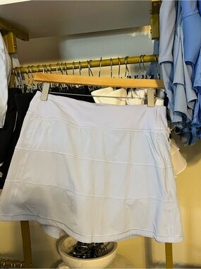 Lululemon Pace Rival Skirt Size 4 Pastel Blue